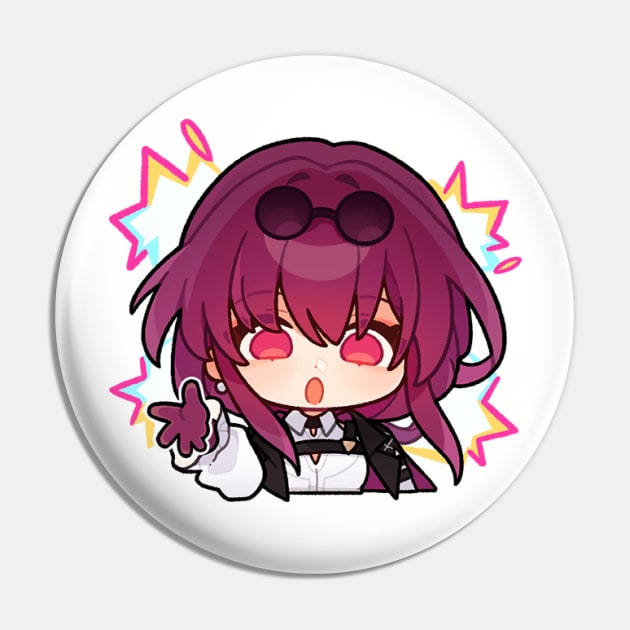 Honkai Star Rail Chibi Kafka 3 Pin by HoyoStan