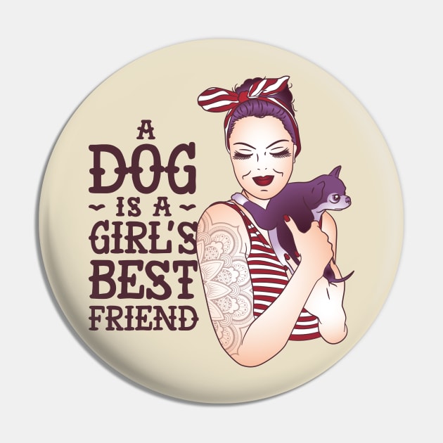 A dog is a girls best friend Pin by madeinchorley