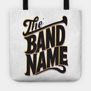 Script text the band name Ajr Tote