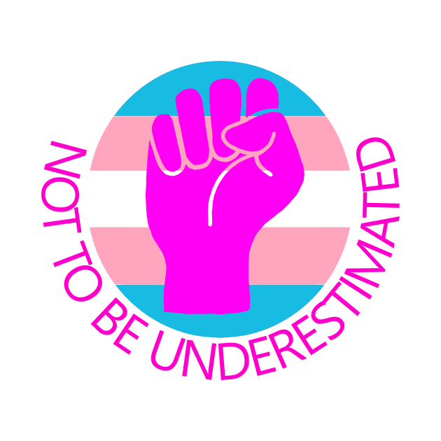 Trans Activist - Not To Be Underestimated by Courage Today Designs