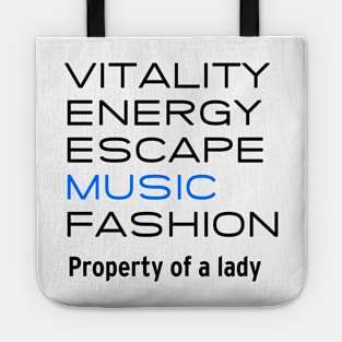 Vitality and Fashion Tote