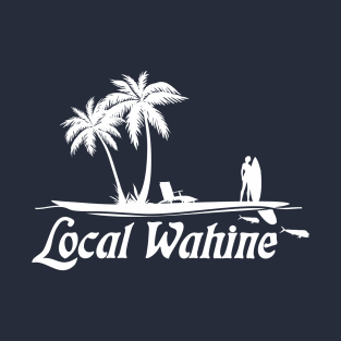 Local Wahine Stand Up Paddleboard Island T-Shirt