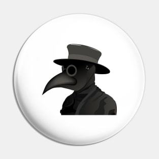 Medieval Plague Doctor Pin