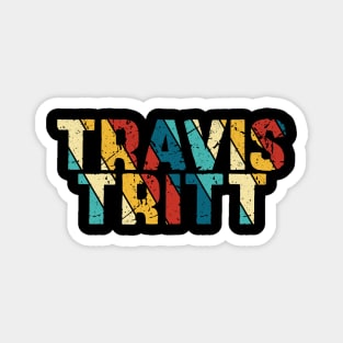 Retro Color - Travis Tritt Magnet