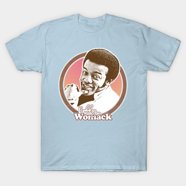 Disover Bobby Womack /// Retro Style Fan Art Design - Bobby Womack - T-Shirt