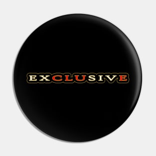 Exclusive 1 Pin