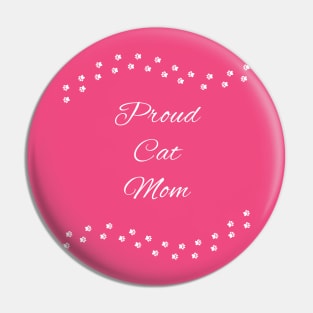 Cat Mom Pin