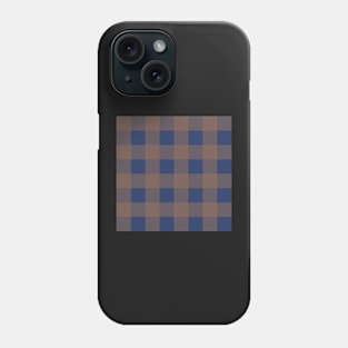 Little Critter Plaid - Navy and Light Brown Phone Case