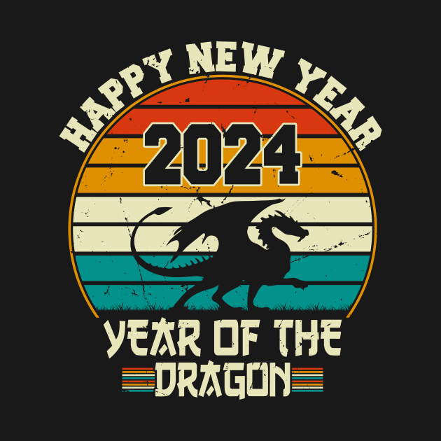 Happy chinese new year, year of the dragon by Fun Planet