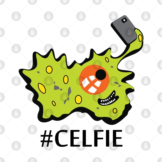 Selfie – Cellfie Biology Science by alltheprints