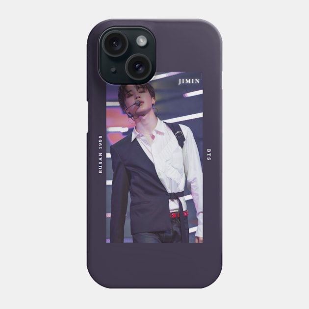 BTS Jimin: Dark Theme #1 Phone Case by TheMochiLife