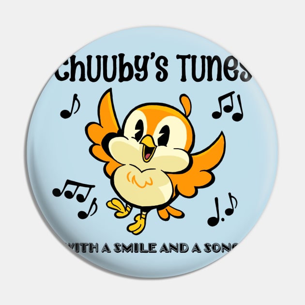 Chuuby’s Tunes - Runaway Railway Pin by Meggie Mouse