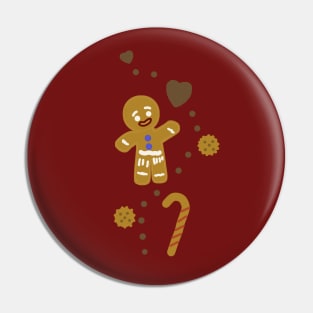 Gingerbread Man Pin