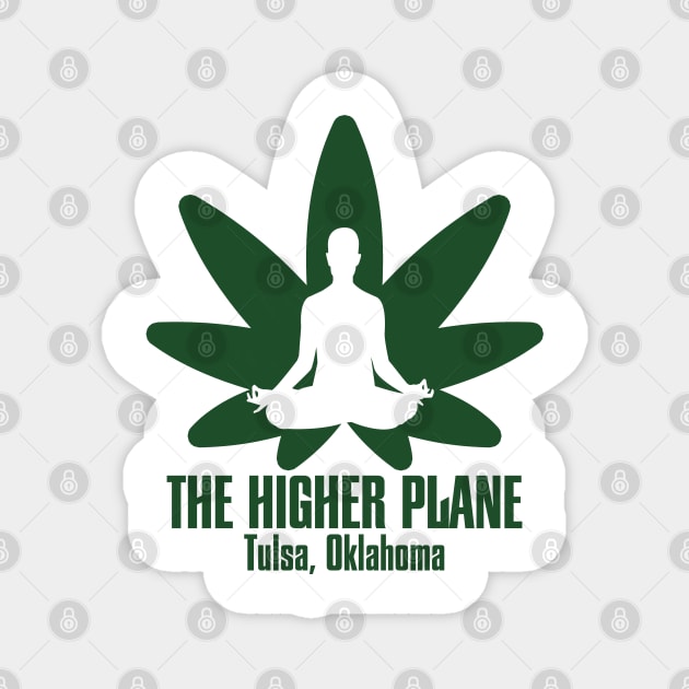 The Higher Plane Tulsa Magnet by Kishiton