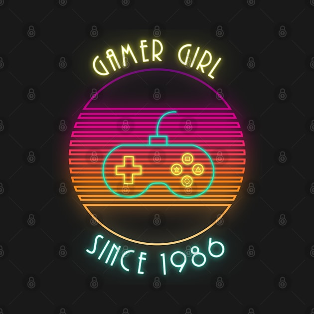 Gamer Girl Since 1986 by EyraPOD