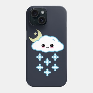 Kawaii Snow Cloud Phone Case