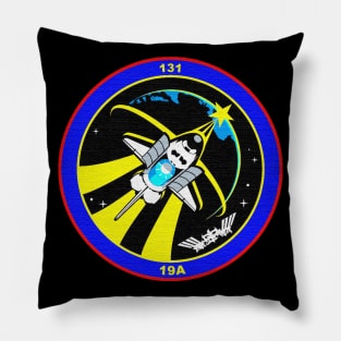 Black Panther Art - NASA Space Badge 93 Pillow