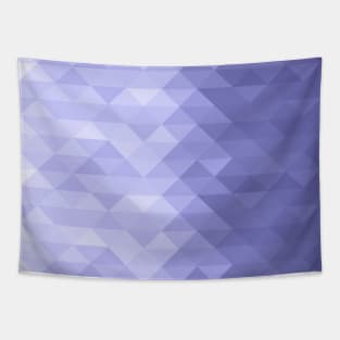 Very peri Purple violet triangle geometric squares pattern Tapestry