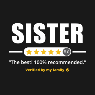 Five Stars Sister T-Shirt