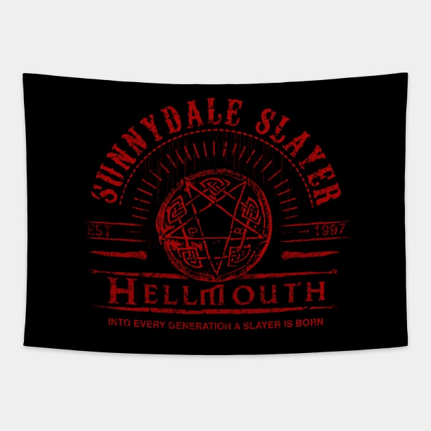 Hellmouth Tapestry by FanFreak