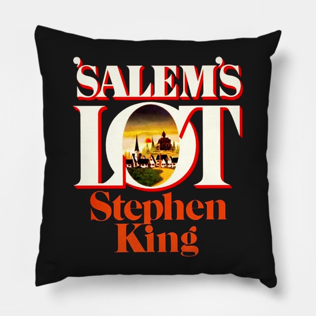 Salem's Lot - King First Edition Series Pillow by TheUnseenPeril