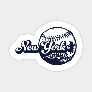 New York Baseball Magnet