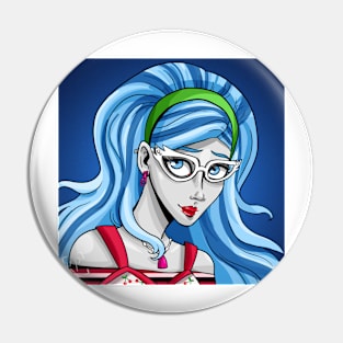 Ghoulia Yelps Pin