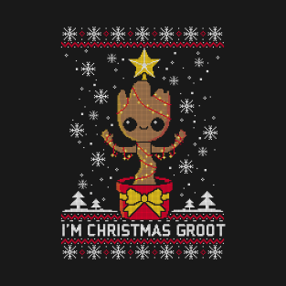 Christmas groot ugly sweater T-Shirt