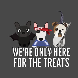 English Bull Terriers Halloween Trick or Treat T-Shirt