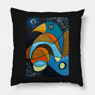 Bluebird of Happiness Pillow