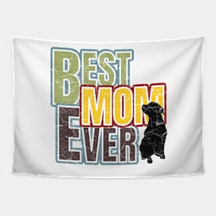 Best Dog Mom Ever Tapestry