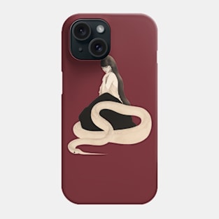 Retro Vintage Snake Woman Phone Case