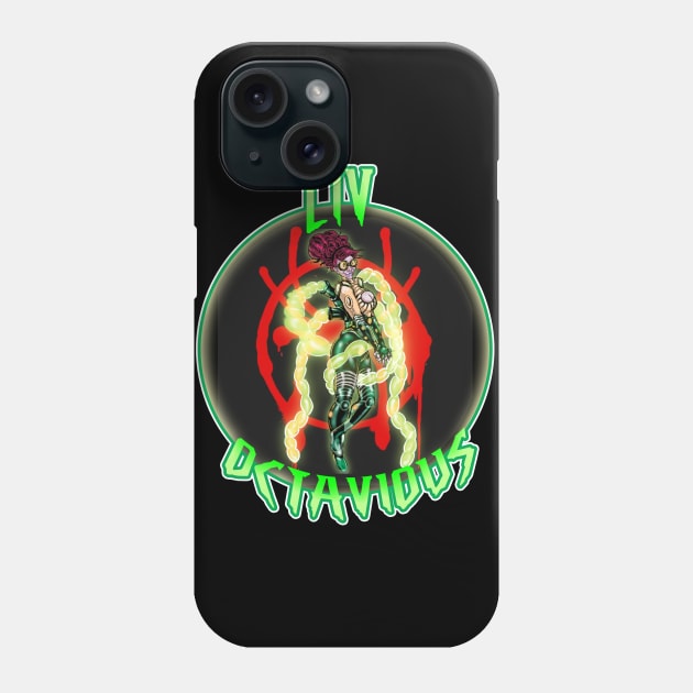 Liv Octavious pin up Phone Case by Biomek