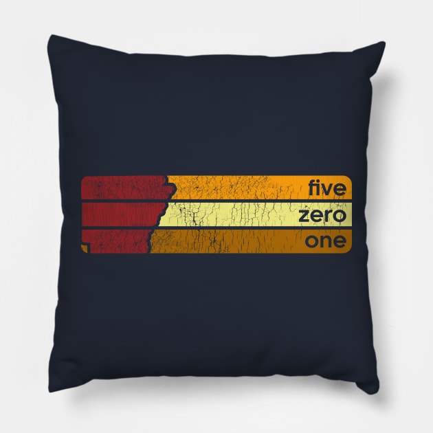 501 - Retro Lines Pillow by rt-shirts