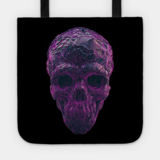 PURPLE SKULL Tote