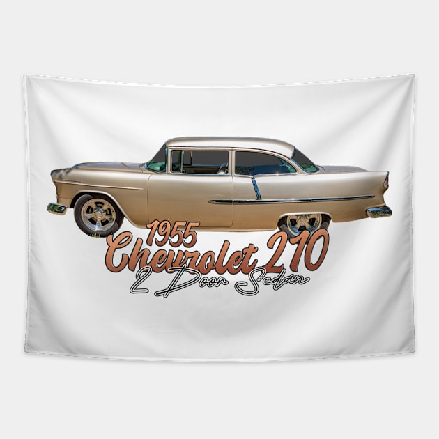 1955 Chevrolet 210 2 Door Sedan Tapestry by Gestalt Imagery