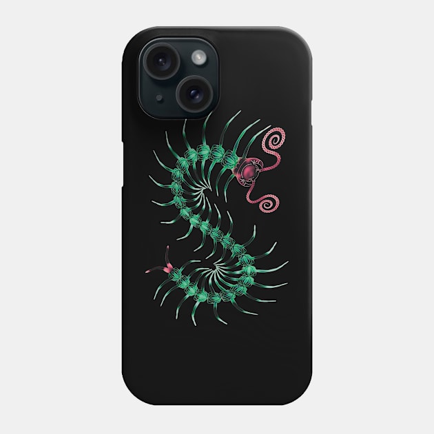 Watermelon Centipede Phone Case by IgorAndMore