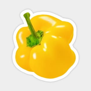 Fresh yellow pepper Magnet