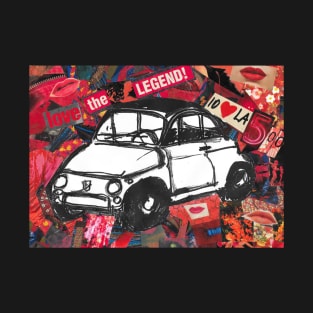 Fiat 500 collage - 1 T-Shirt