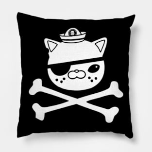 Octopus Cute Kids Pirate Cat Pillow