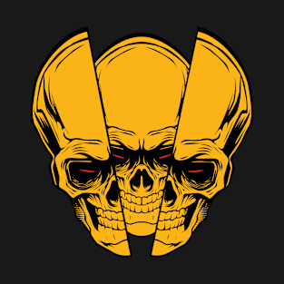 Broken Skull v01 T-Shirt