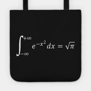 Math Equations: Gaussian Integral - Math And Calculus Basics Tote