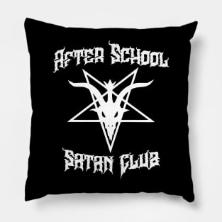 After School Satan Club Pillow