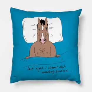 Bojack last night Pillow