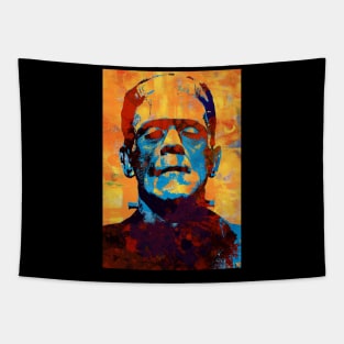 Frankenstein Colorful Pop Art Tapestry