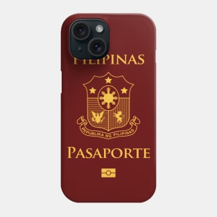 Philippines passport Phone Case