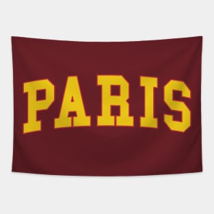 Paris college text Tapestry