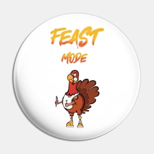 Turkey Feast Pin