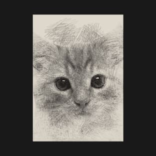 Cutie Cat ArtWork T-Shirt