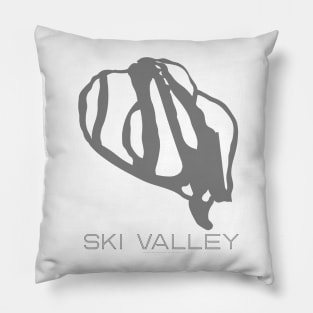 Ski Valley Resort 3D Pillow